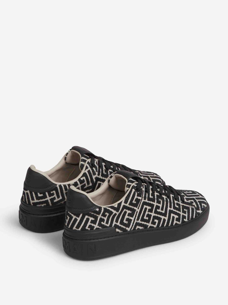 Balmain B-Court Jacquard Sneakers