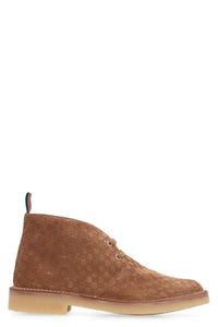 Gucci Suede Ankle Boots