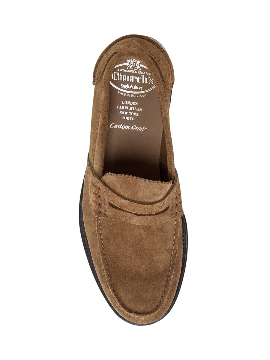 Church'S Pembrey Loafer In Suede Leather