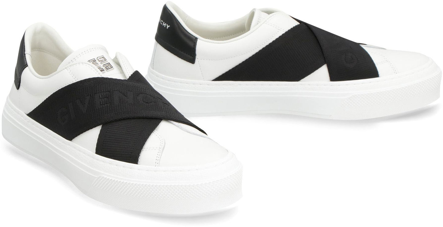 Givenchy City Sport Leather Sneakers