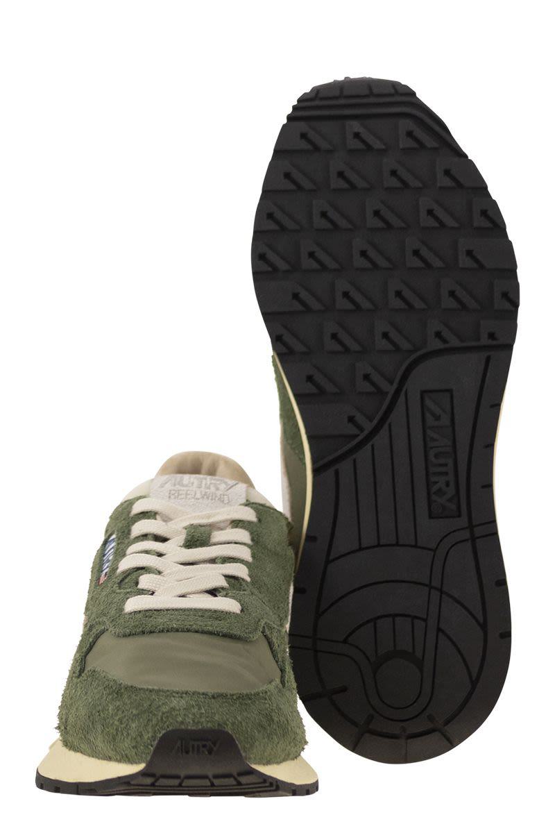 Autry Reelwind - Low Sneakers In Nylon And Suede