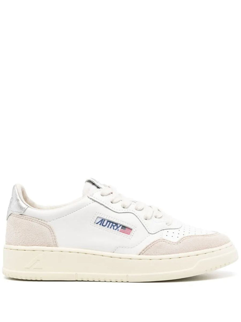 Autry "Medalist Low" Suede Sneakers Shoes
