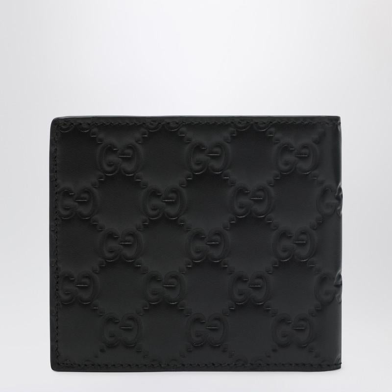 Gucci Gg Emblem Bi-Fold Wallet With Coin Pocket