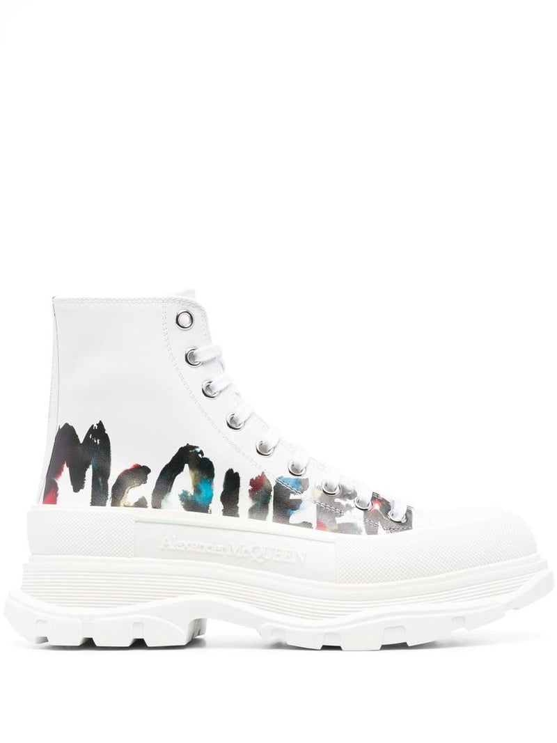 Alexander McQueen Tread Slick Ankle Boots