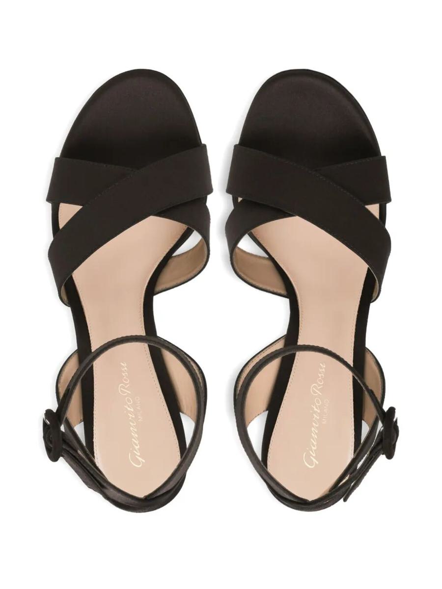 Gianvito Rossi Crepe Satin Sandals T.070 Shoes