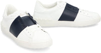 Valentino Garavani Open Leather Low-Top Sneakers