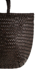 Dragon Diffusion Grace Basket Small - Woven Leather Bag