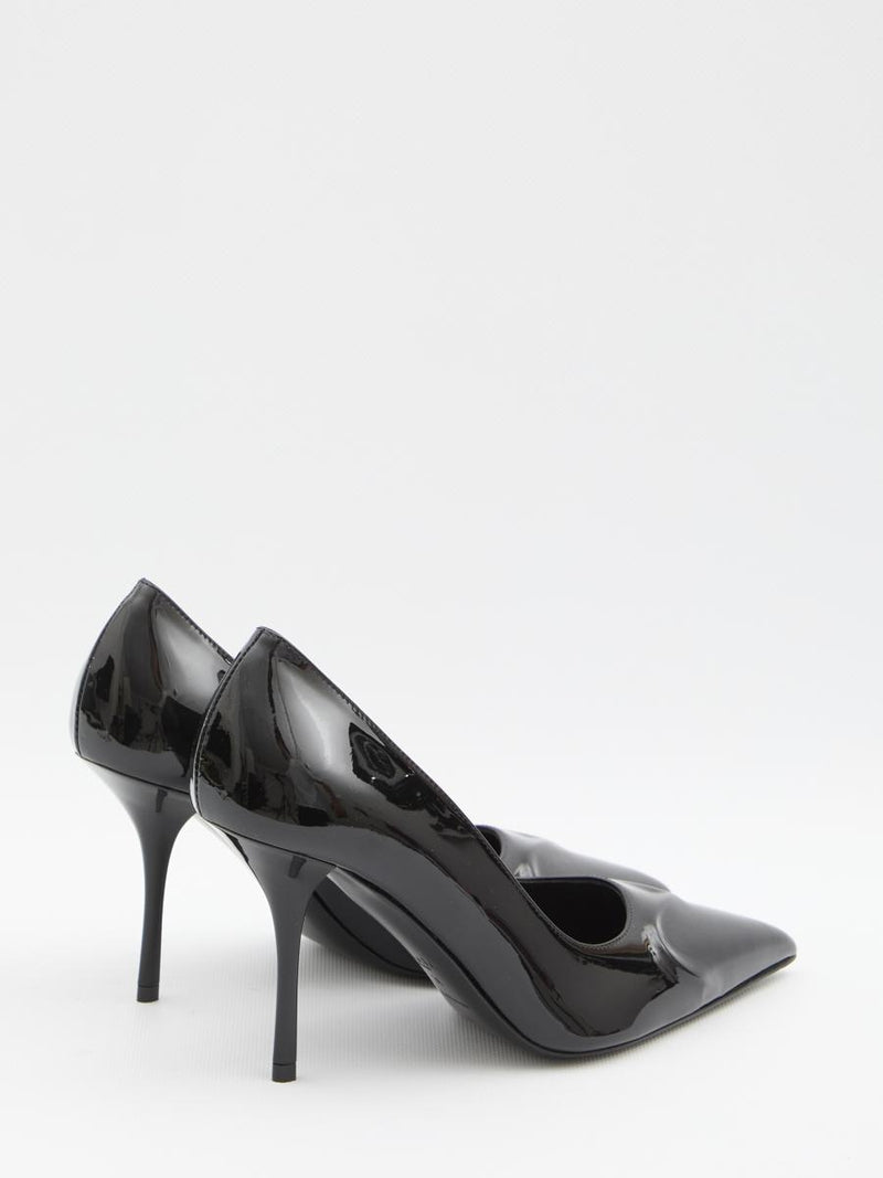 Black Patent Pumps