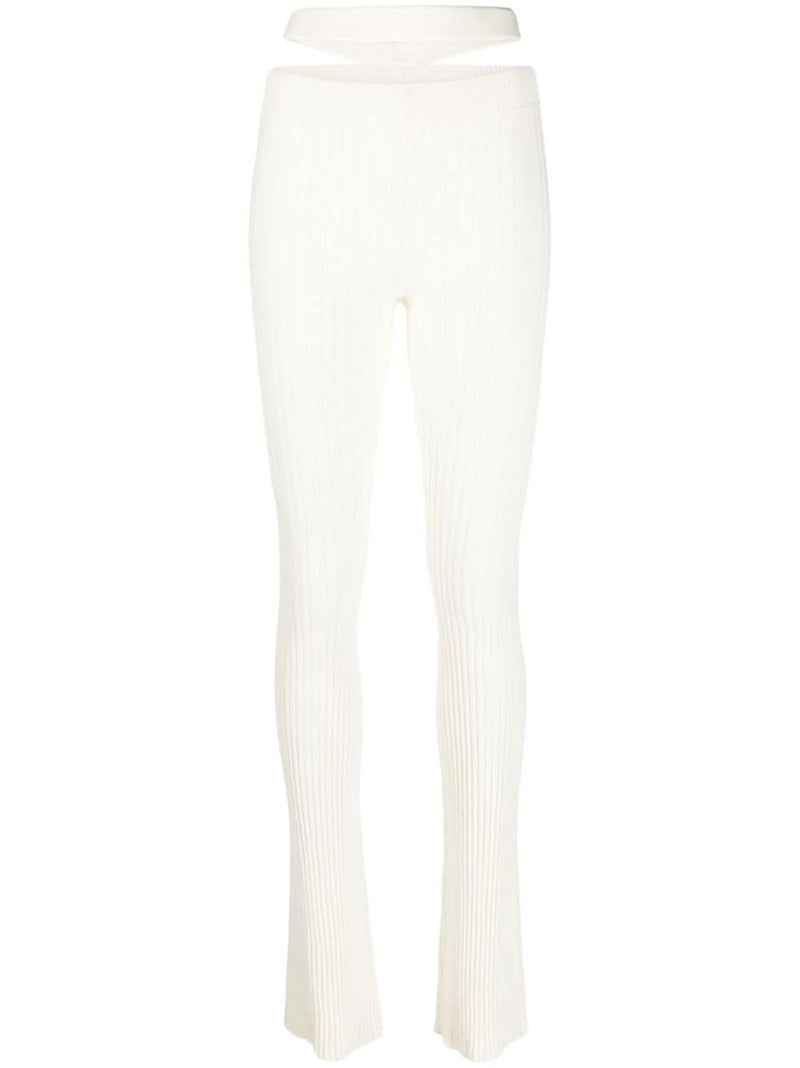 Andreādamo Pants With Cut-Out Bel Clothing