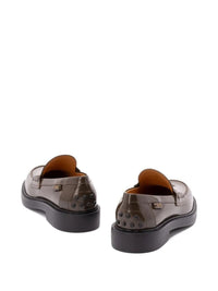 Tod'S Shaded Finishing Leather Penny Loafers Shoes