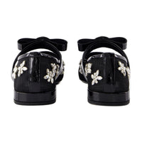 Versace Gianni Ribbon Flat Shoes
