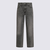 Levi'S Grey Cotton Denim Jeans