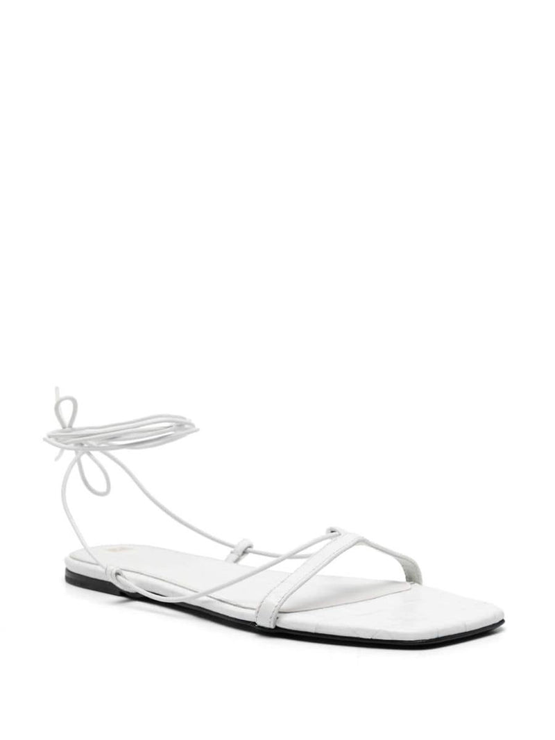 TOTEME Leather Flat Sandals