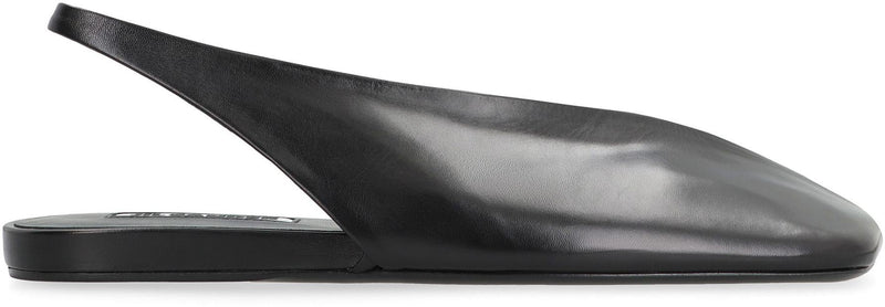 Jil Sander Leather Ballet Flats