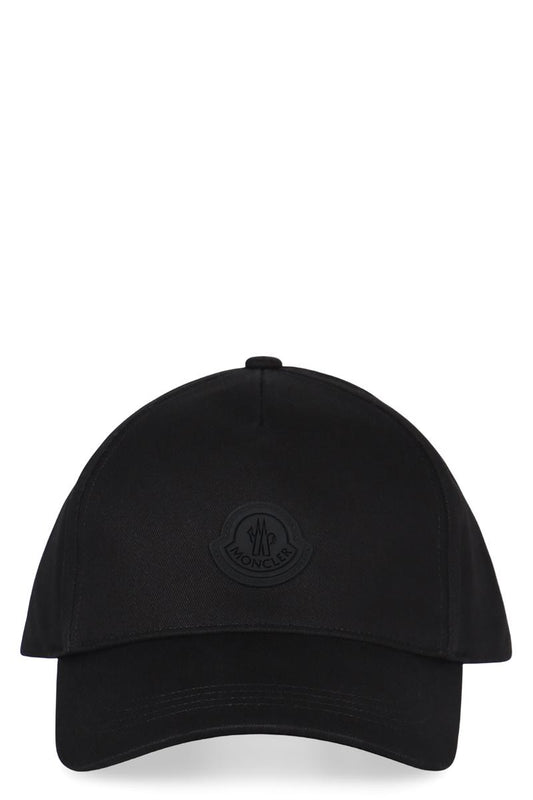Moncler Baseball Cap In Cotton Gabardine