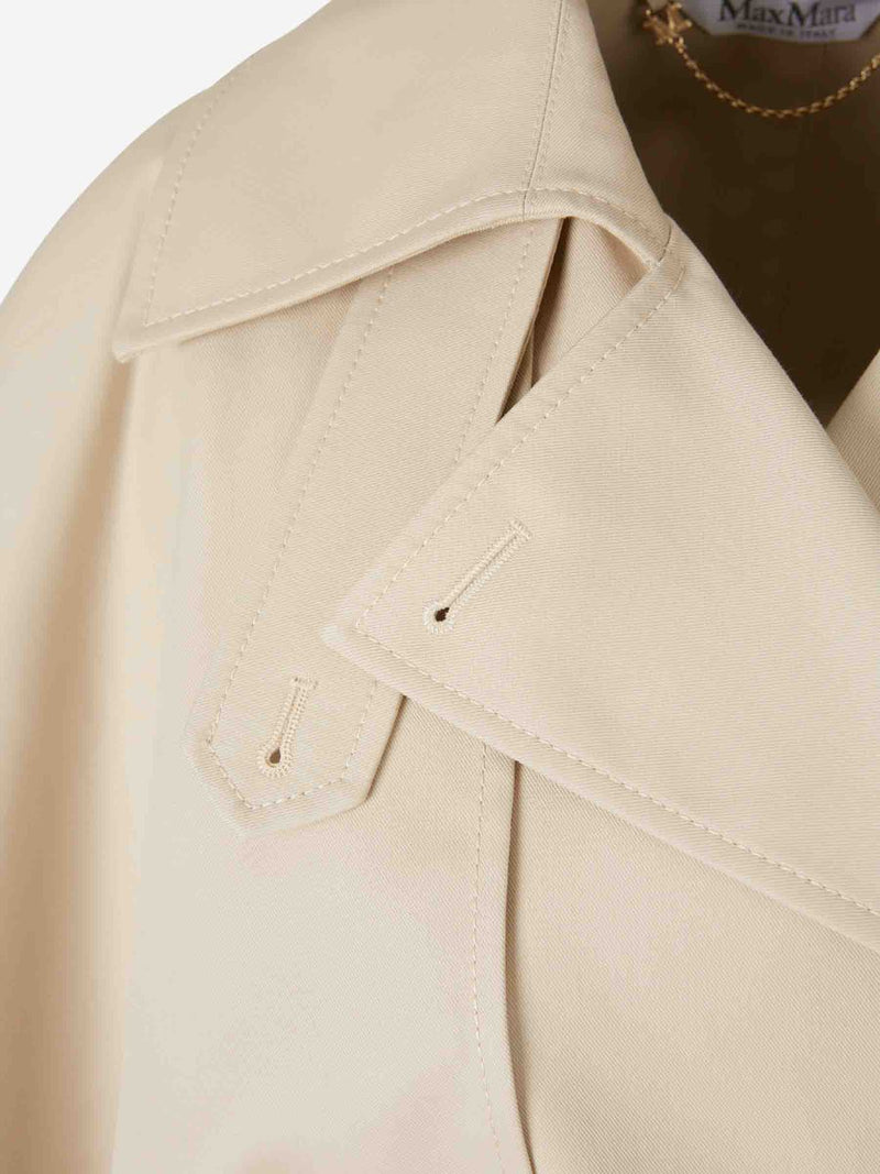 Max Mara Short Cape Trench Coat