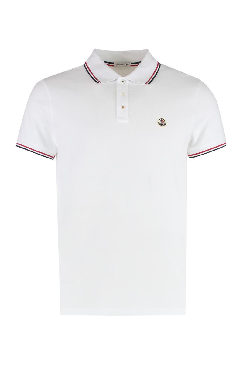 Moncler Cotton-Piqué Polo Shirt