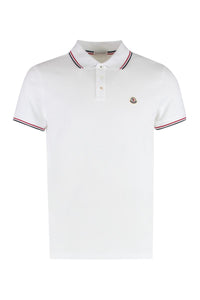 Moncler Cotton-Piqué Polo Shirt