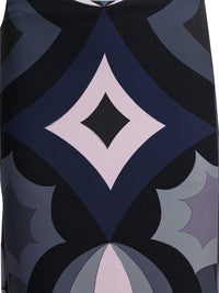Pucci Silk Skirt With "Collane" Print