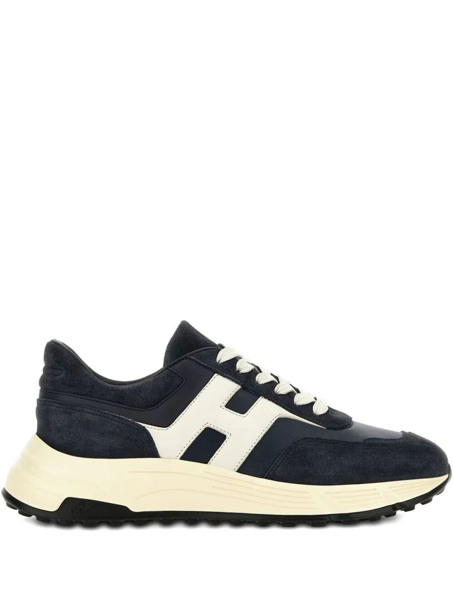 Hogan Hyperlight Suede And Nappa Leather Sneakers Shoes