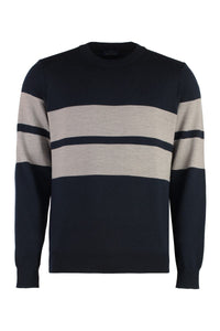 Paul & Shark Virgin Wool Crew-Neck Sweater