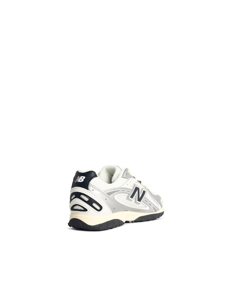 New Balance '204' White Fabric Blend Sneakers