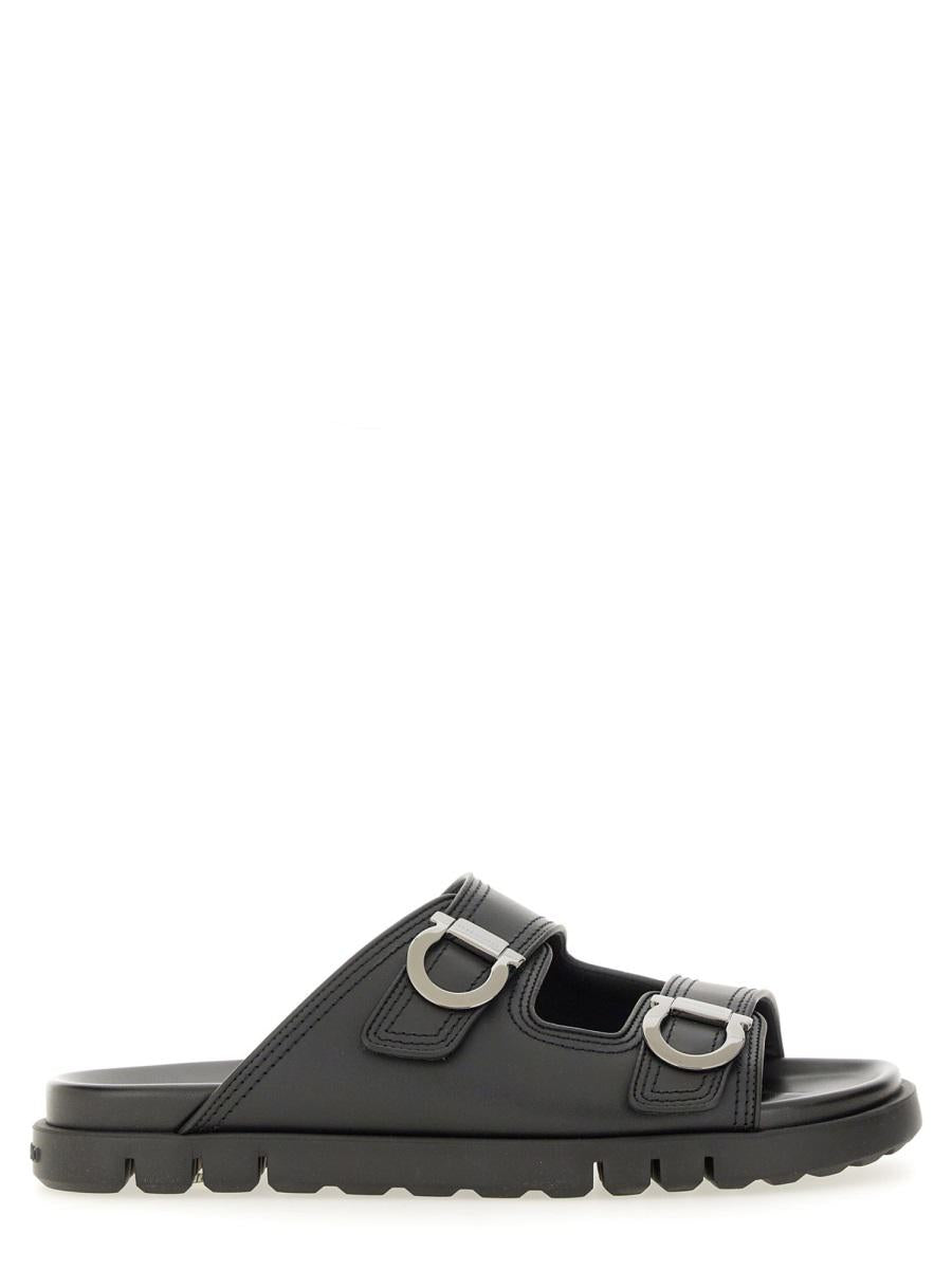 Salvatore Ferragamo Double-Strap Sandal