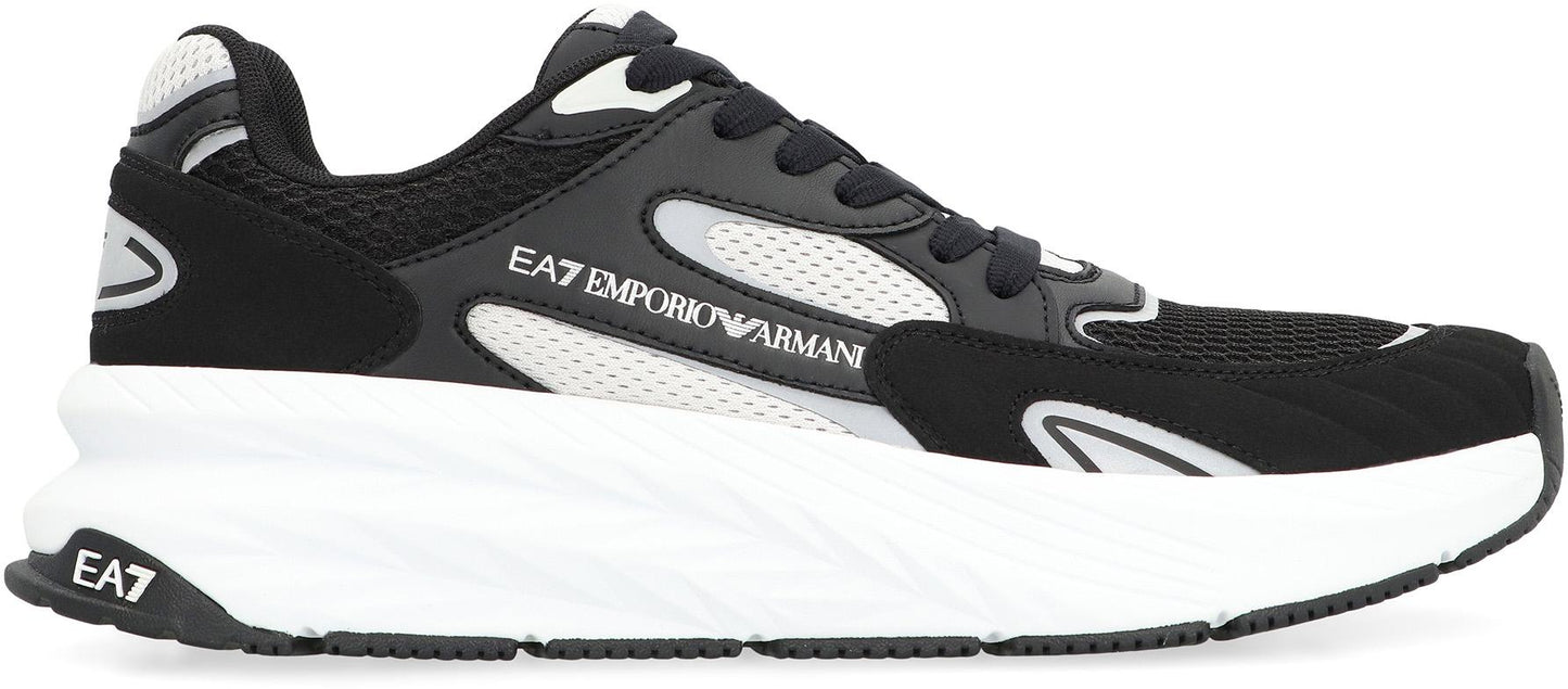 Ea7 Emporio Armani Mesh Sneakers