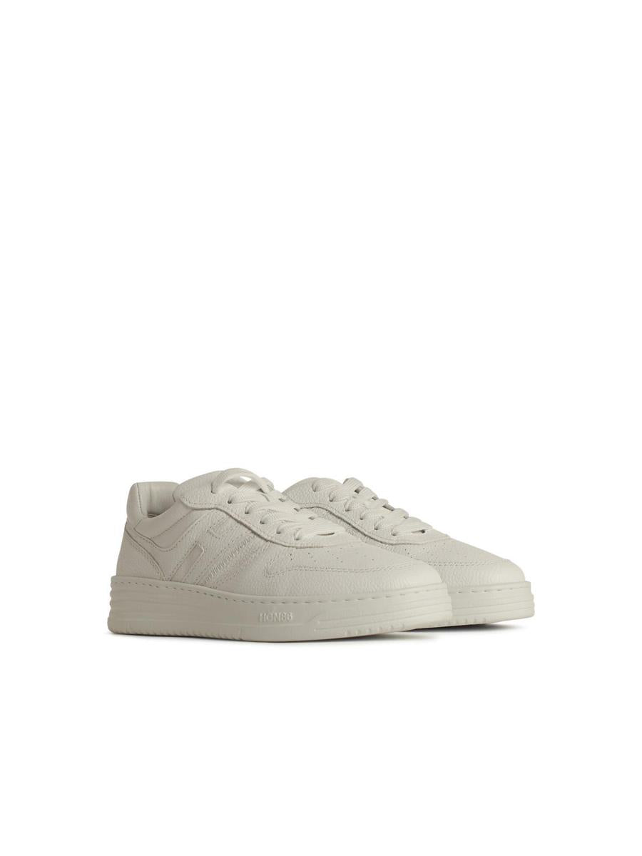 Hogan 'H630' White Leather Sneakers