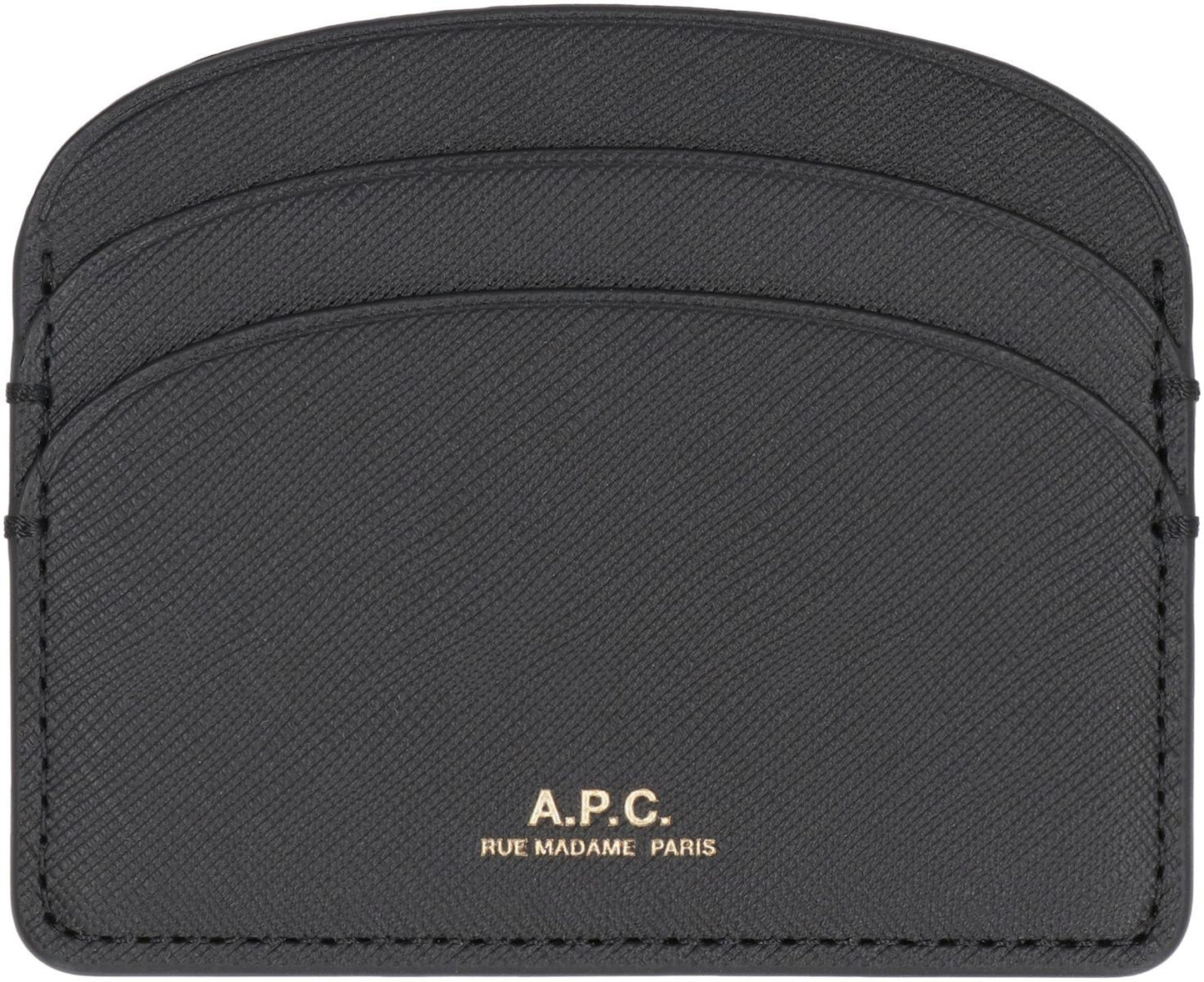 A.P.C. Demi Lune Leather Card Holder