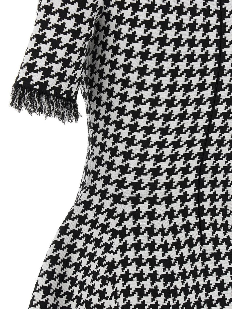 Alexander McQueen Houndstooth Dress