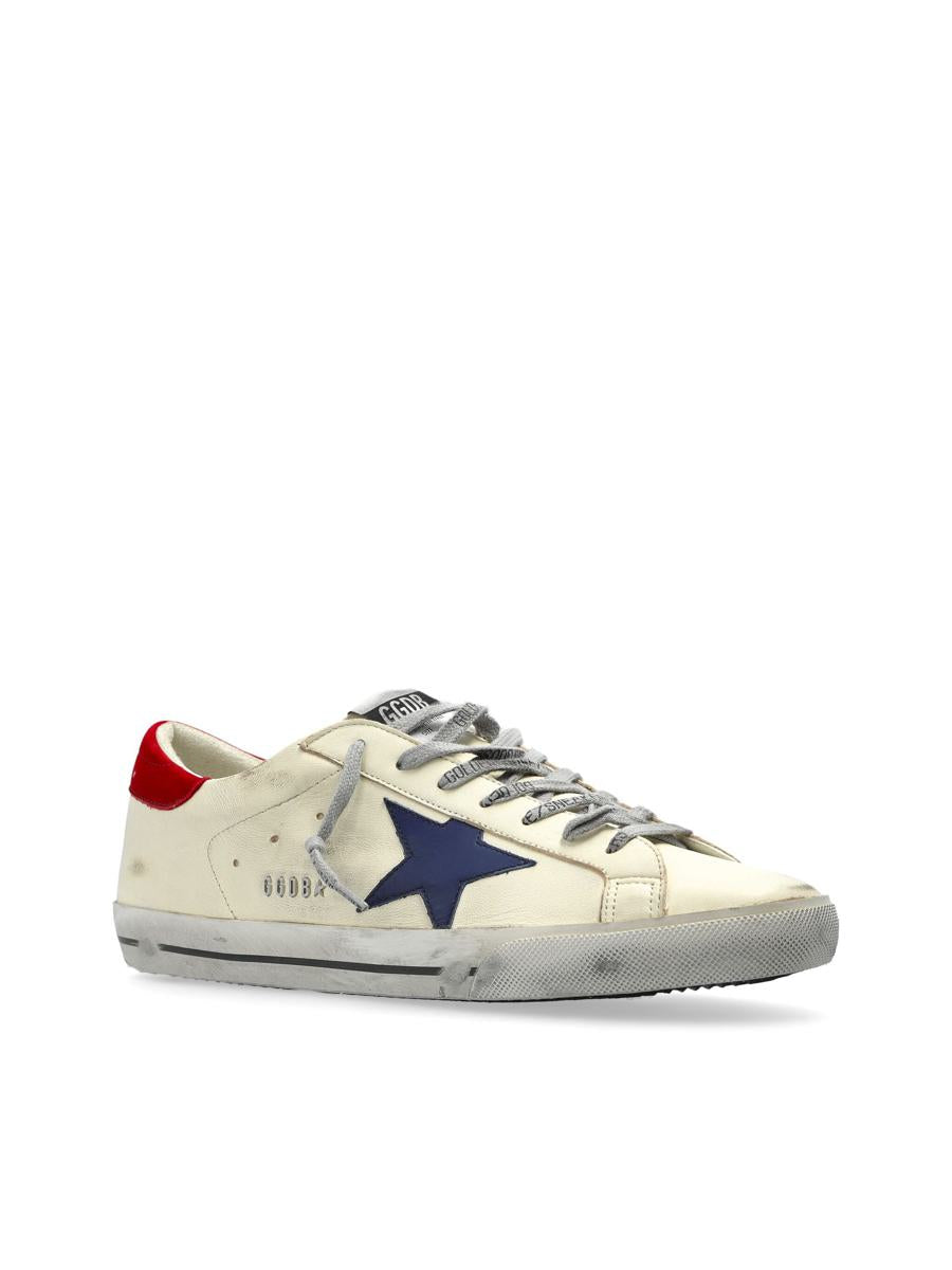 Golden Goose Super Star Nappa Upper Leather Star Nabuk Heel Metal Lettering
