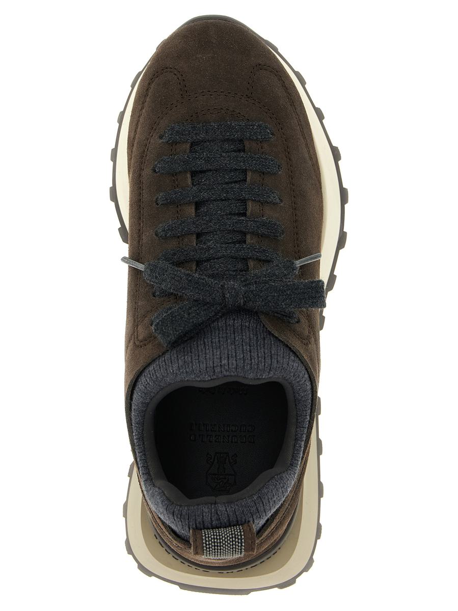 Brunello Cucinelli Suede Sneakers