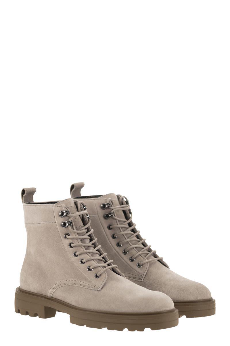 Hogan H673 Suede Boots