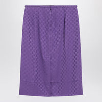 Gucci Gg Jacquard Skirt