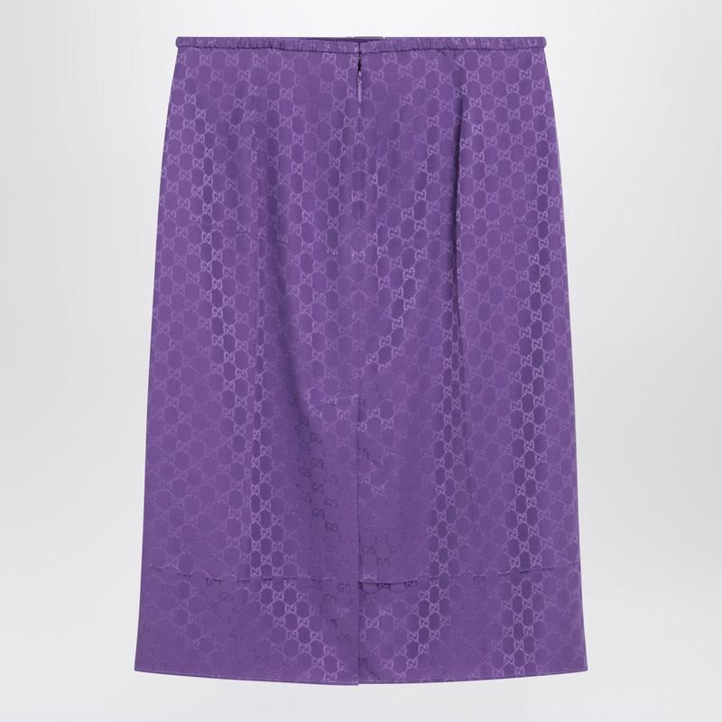 Gucci Gg Jacquard Skirt