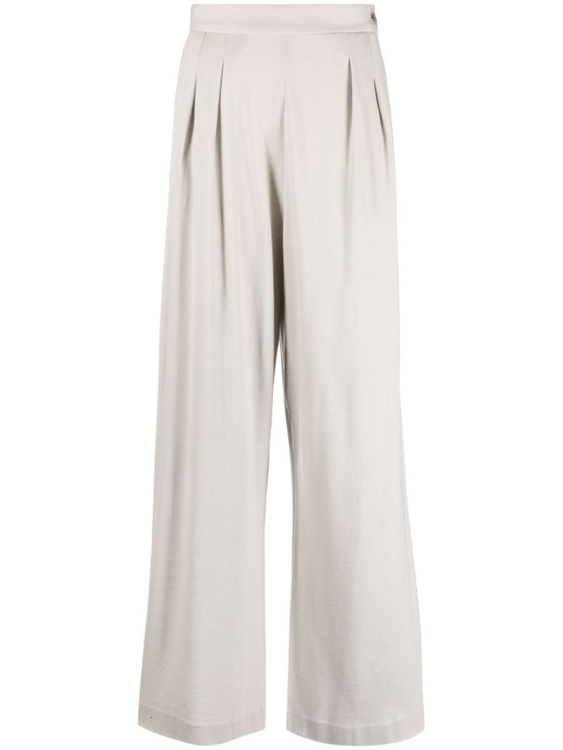 Fabiana Filippi Wide Leg Wool Trousers