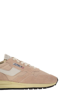 Autry Reelwind - Suede And Technical Textile Trainer