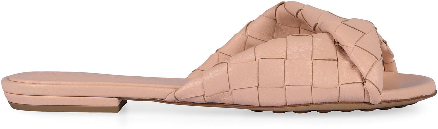 Bottega Veneta Blink Leather Mules
