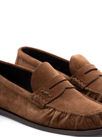 Saint Laurent Laurent Suede Loafers