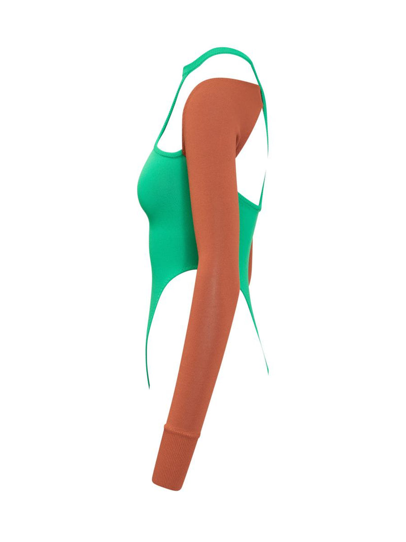 Alessandro Vigilante Two-Tone Bodysuit