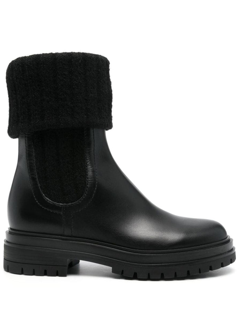 Gianvito Rossi Leather Chelsea Boots