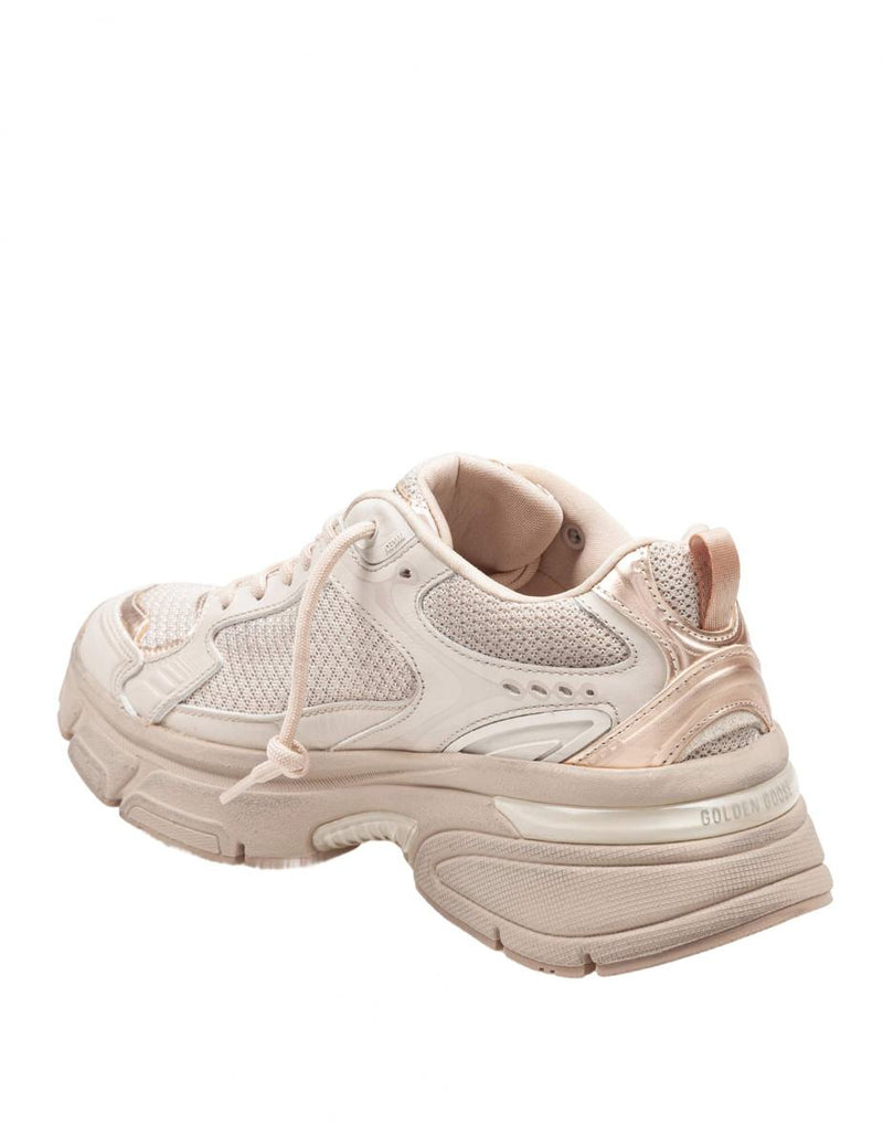 Golden Goose Leather And Mesh Sneakers