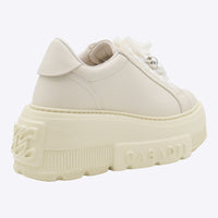 Casadei Milk Leather Nexus Sneakers