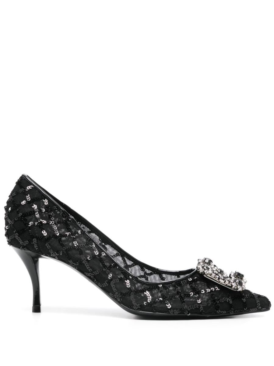 Roger Vivier Flower Strass Pumps