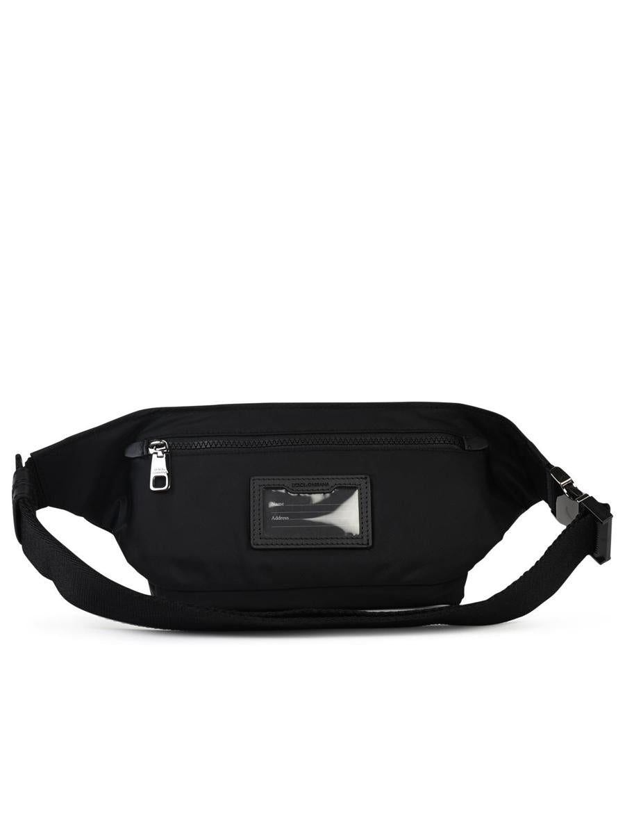 Dolce & Gabbana Small Black Nylon Fanny Pack