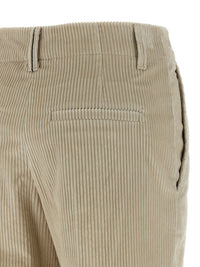 Brunello Cucinelli Monile Velvet Pants