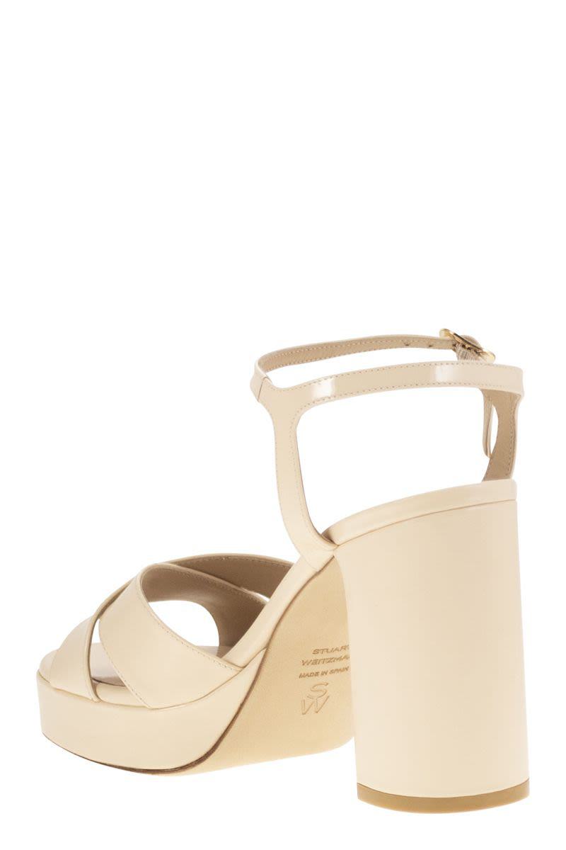 Stuart Weitzman Dayna - Leather Platform Sandal