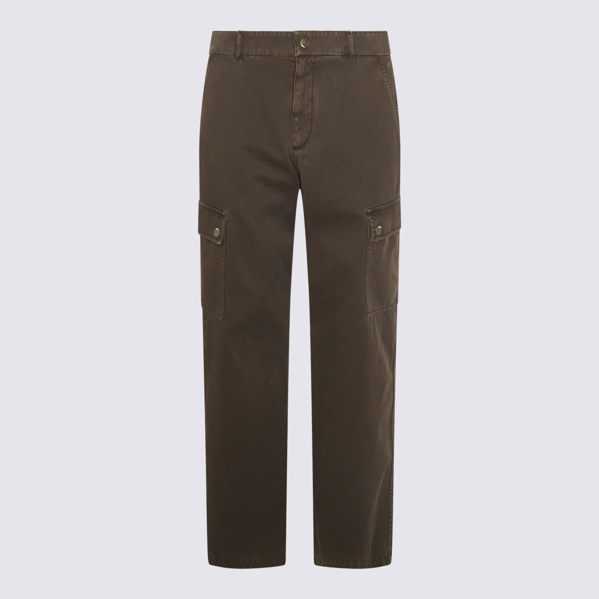 Burberry Brown Cotton Pants