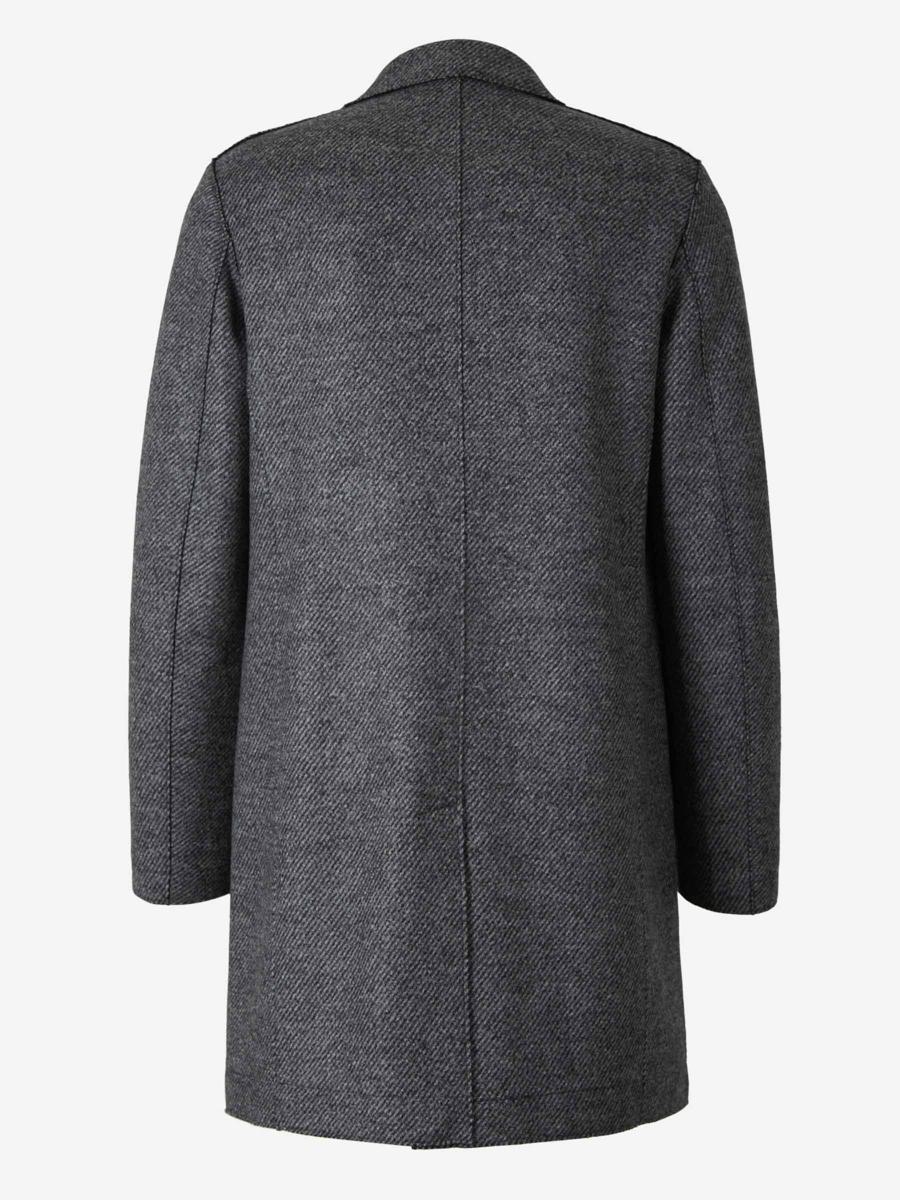 Harris Wharf London Herringbone Boxy Coat